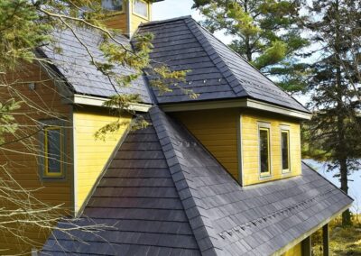 real slate roof project